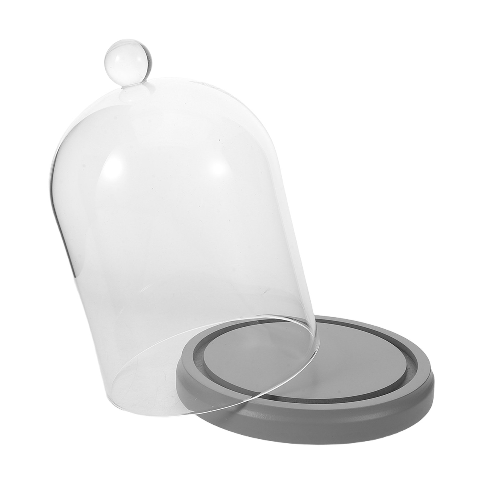 Glass Dome Cloche Clear Bell J - огляд і ціна Plastic Dome Clear