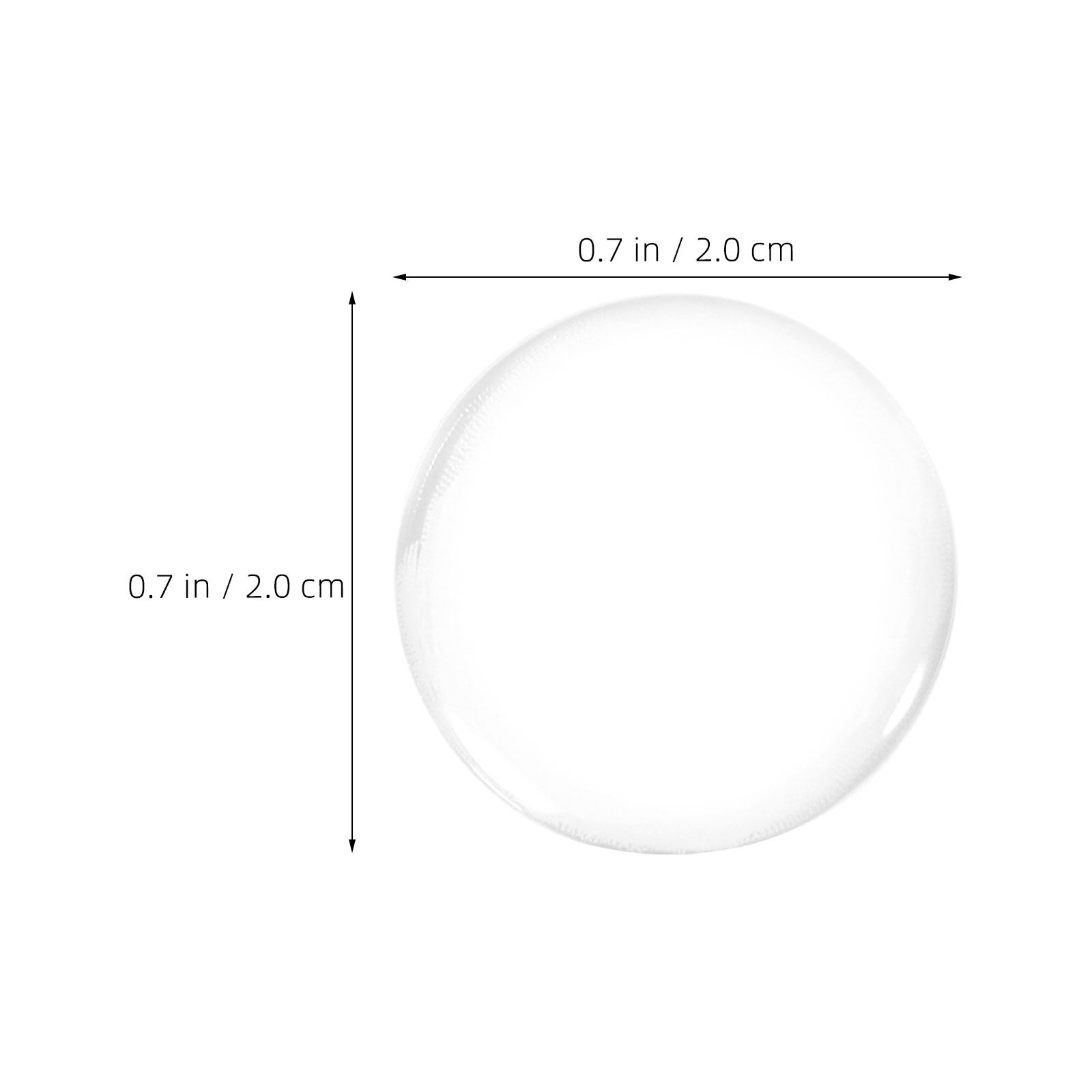 40Pcs Epoxy Dome Stickers Tran - огляд і ціна Plastic Dome Clear