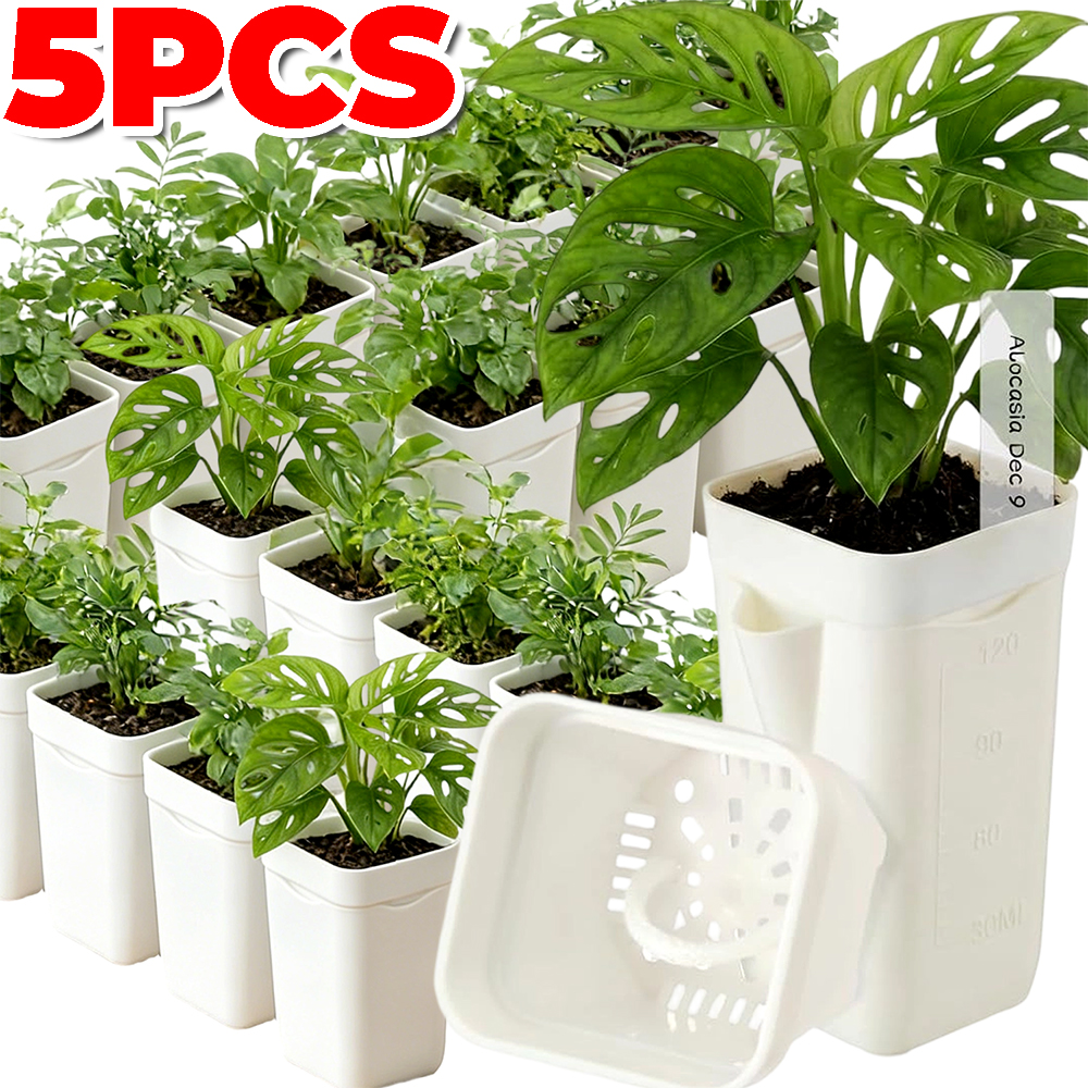 1/5Pcs Dual-Layer Self-Waterin - огляд і ціна Self Watering Insert