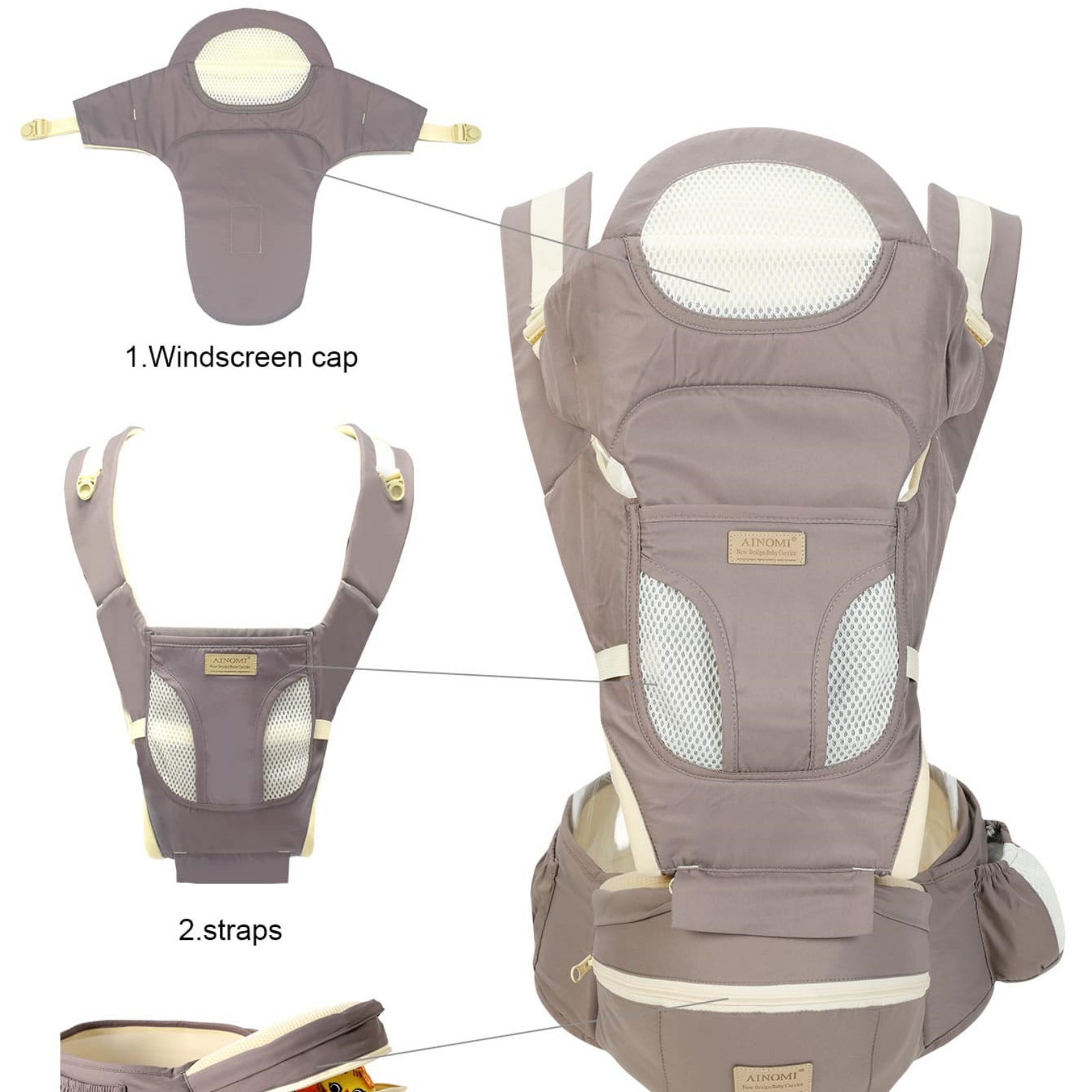 ErgoBaby Carrier with Hip Seat - огляд і ціна Rooting Gel Clone