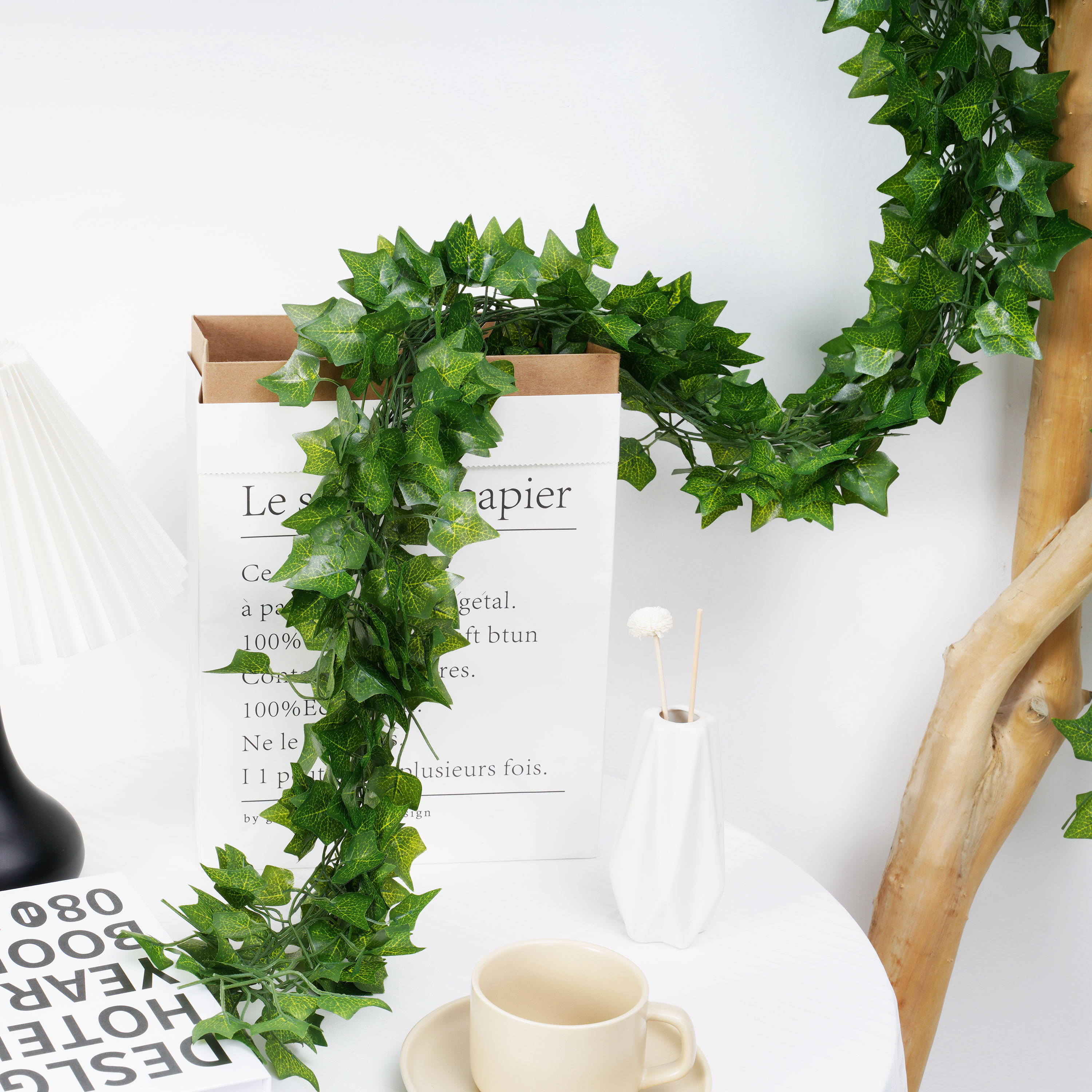 2.1M Green Ivy Leaf Hanging Vi - огляд і ціна Sphagnum Moss Dry