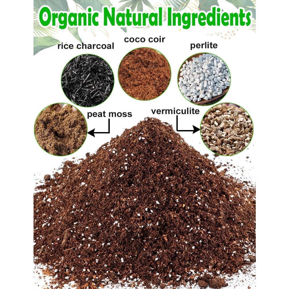 Potting Soil for All Indoor Ho - огляд і ціна Coco Perlite Mix