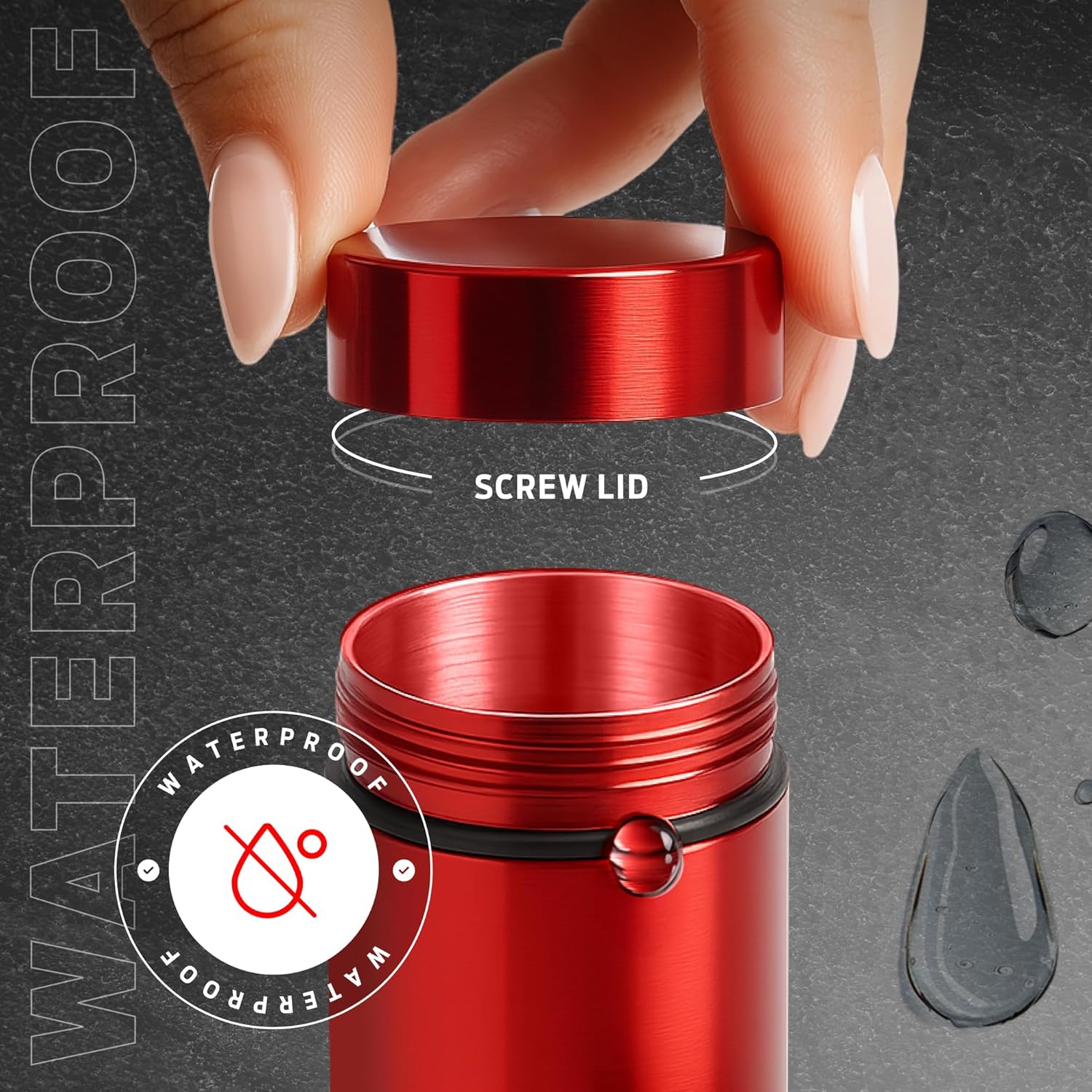 50ml Smell Proof Aluminum Jar  - огляд і ціна Misting Bottle Fine