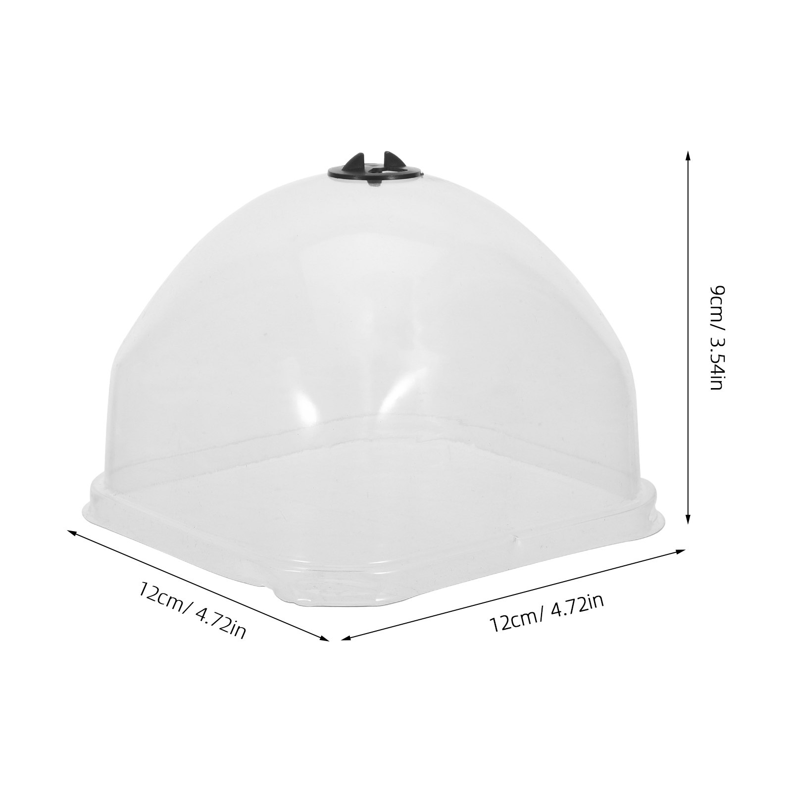 6Pcs Plant Cover Humidity Dome - огляд і ціна Plastic Dome Clear