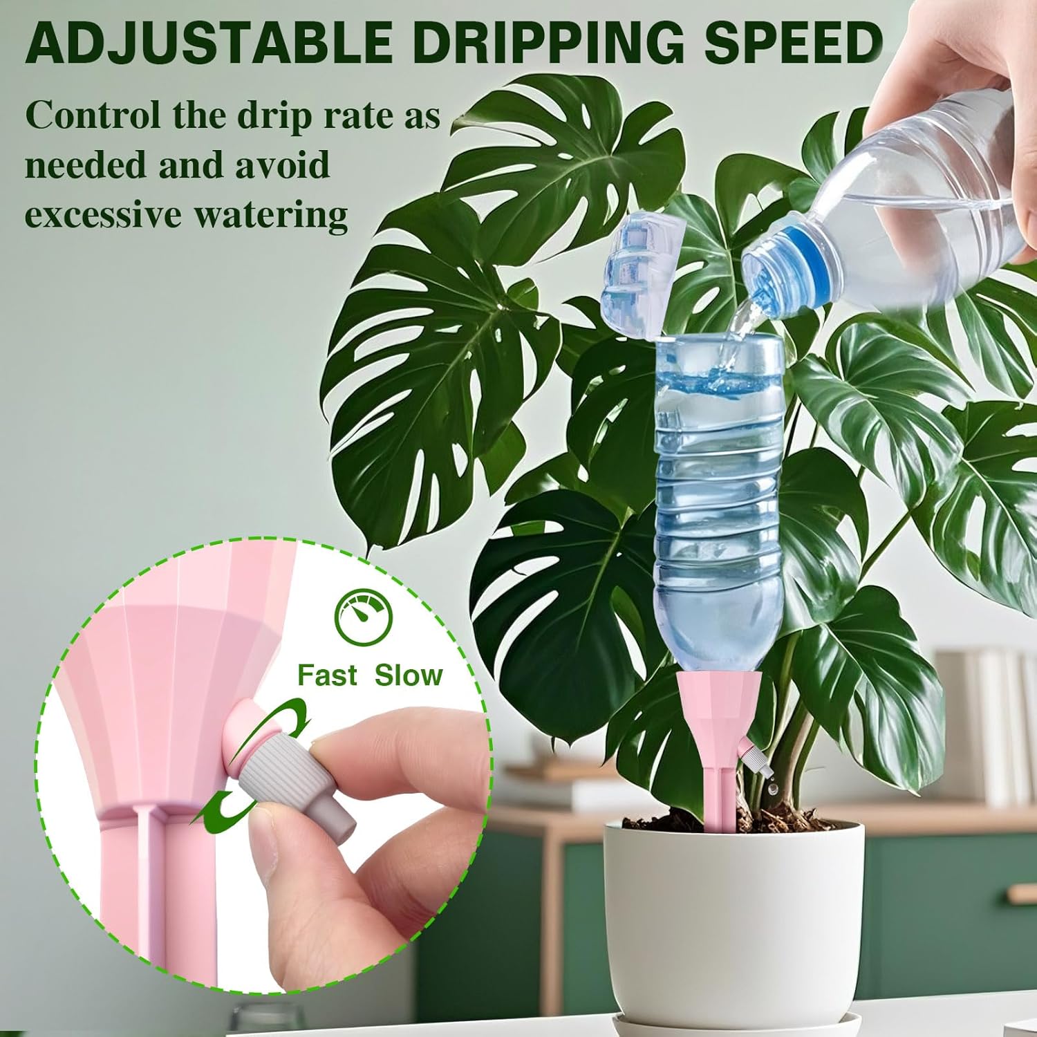 1/12pcs Automatic Drip Irrigat - огляд і ціна Self Watering Insert