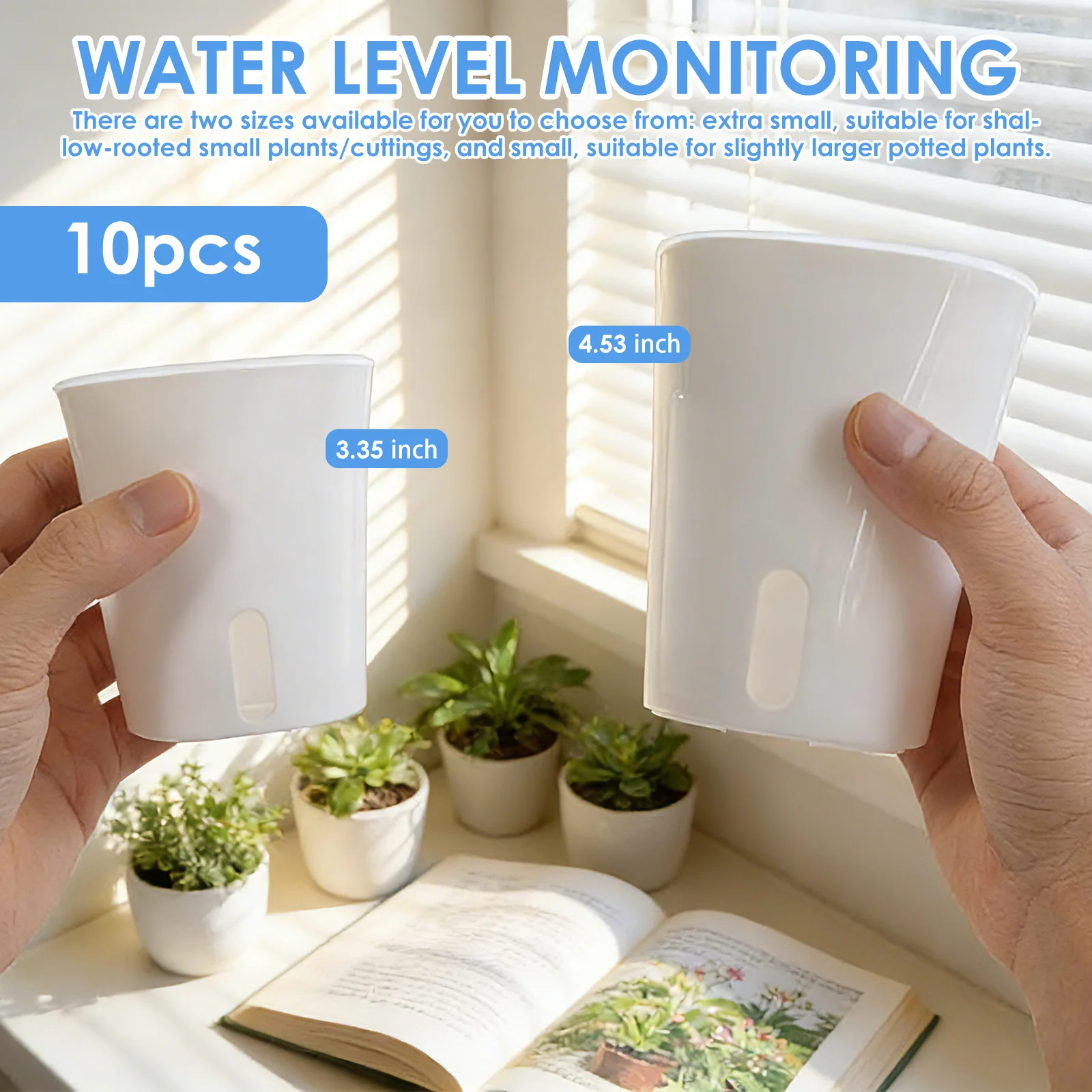 10 Pcs Self Watering Planter L - огляд і ціна Self Watering Insert