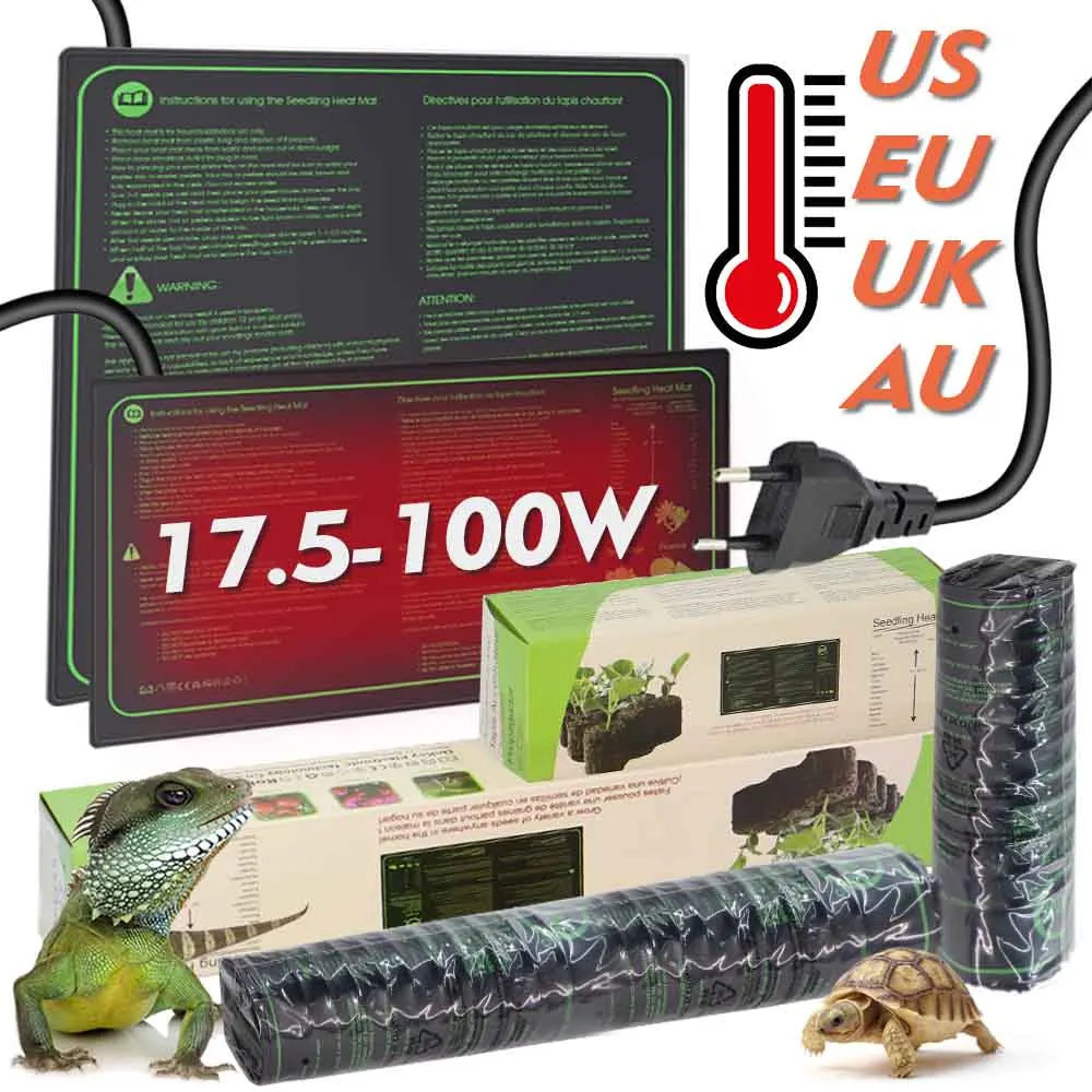 17.5/45/100W PVC Seedling Ther - огляд і ціна Heat Mat Seedling