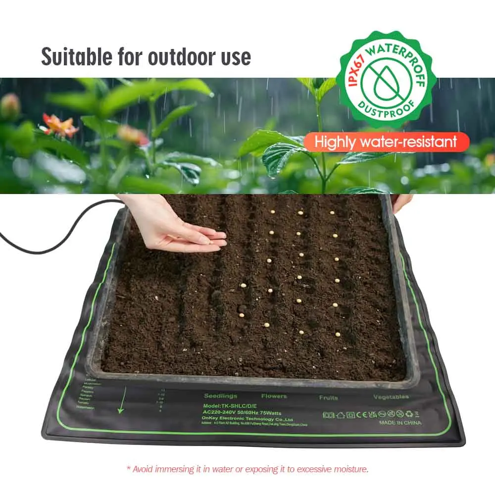 17.5/45/100W PVC Seedling Ther - огляд і ціна Heat Mat Seedling