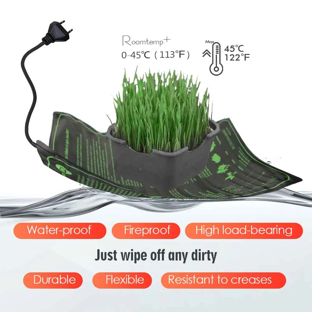 17.5/45/100W PVC Seedling Ther - огляд і ціна Heat Mat Seedling