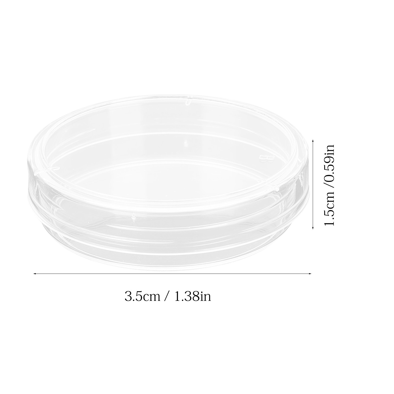 30Pcs Petri Dishes Clear Plast - огляд і ціна Agar Tissue Culture