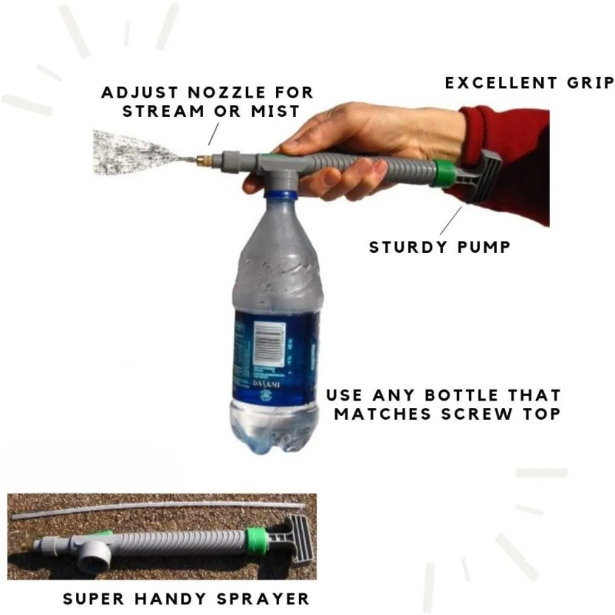 Portable Pressure Sprayer Bott - огляд і ціна Misting Bottle Fine