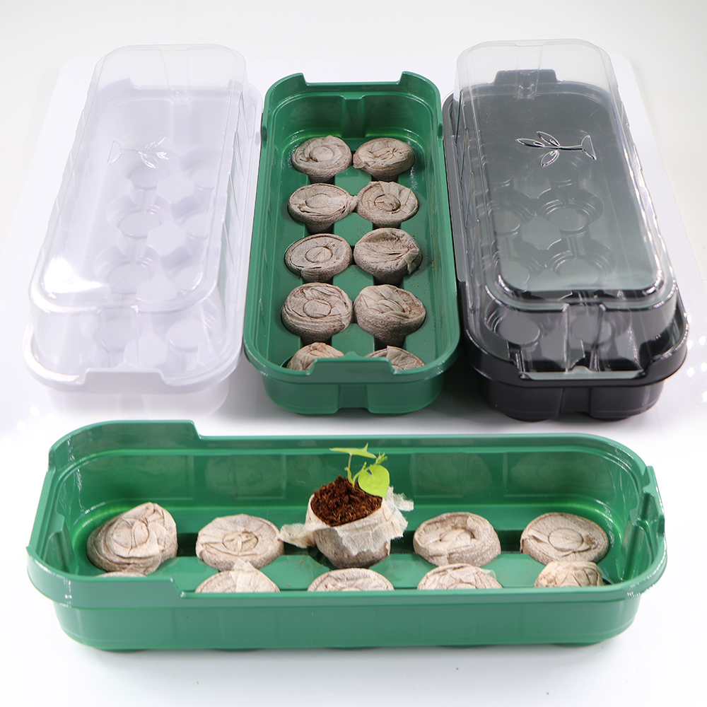 10 Cells Seedling Trays Germin - огляд і ціна Peat Pellet Tray