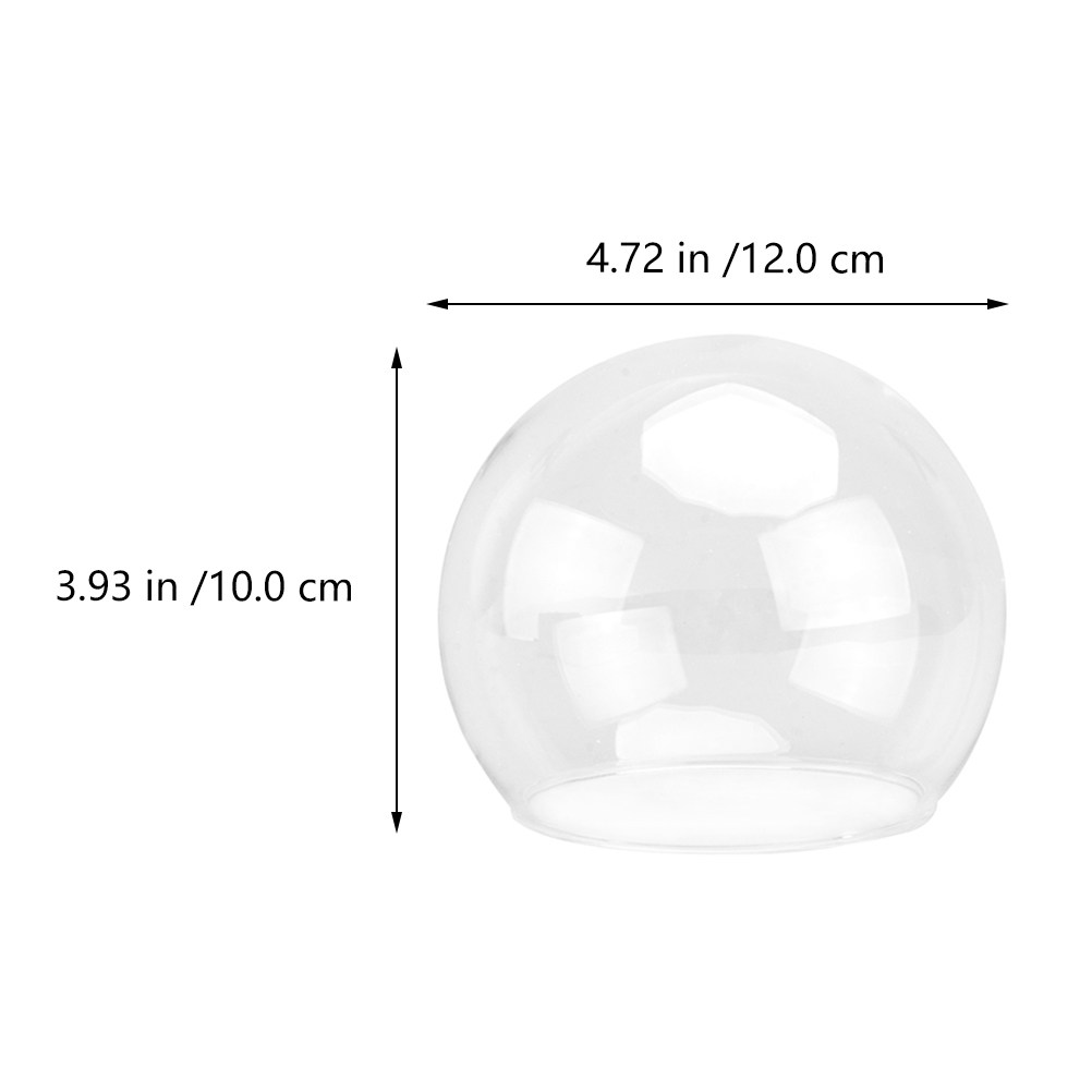 2Pcs Clear Glass Dome Display  - огляд і ціна Plastic Dome Clear