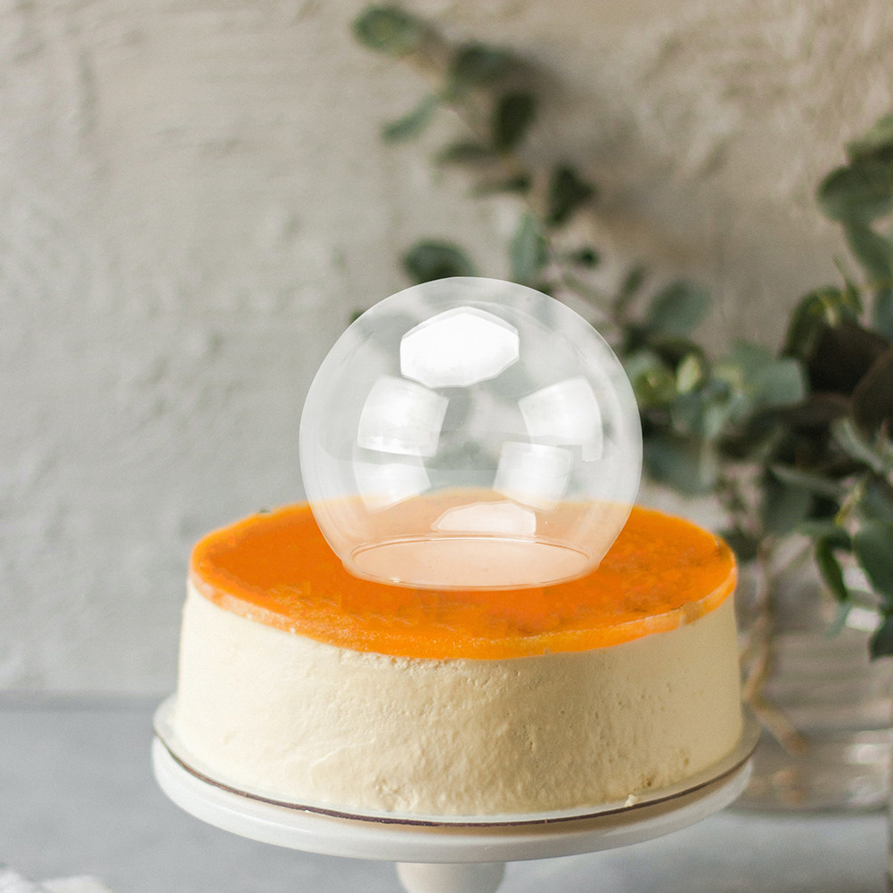2Pcs Clear Glass Dome Display  - огляд і ціна Plastic Dome Clear