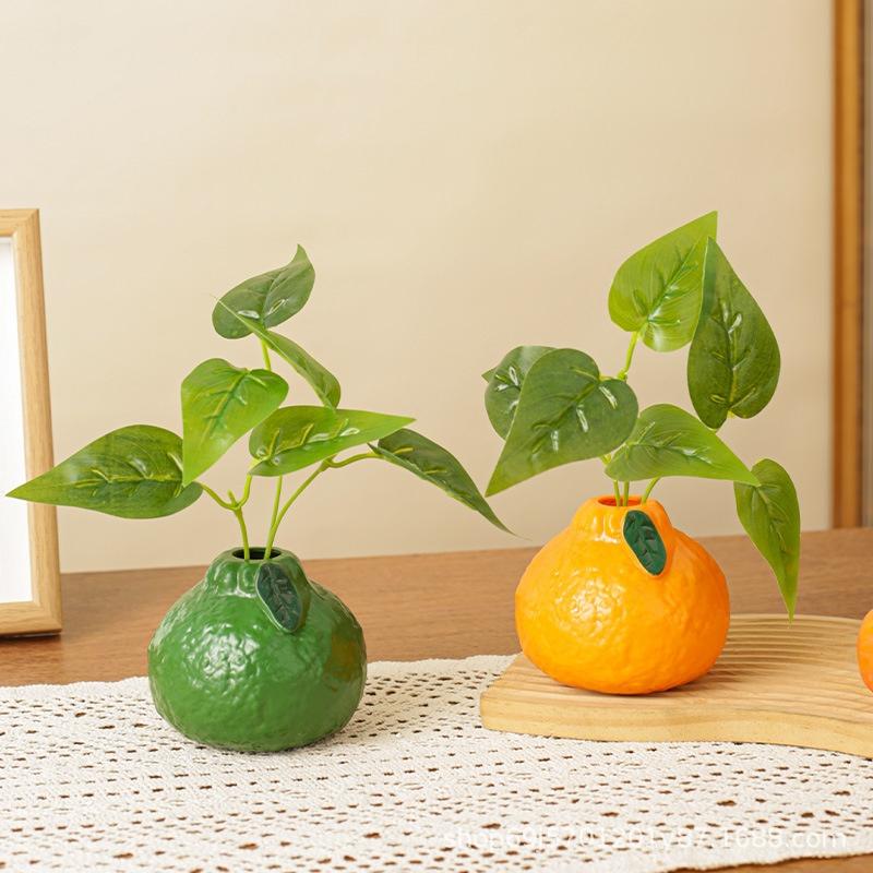 Orange Fruit Shaped Flower Vas - огляд і ціна Propagation Station Vase