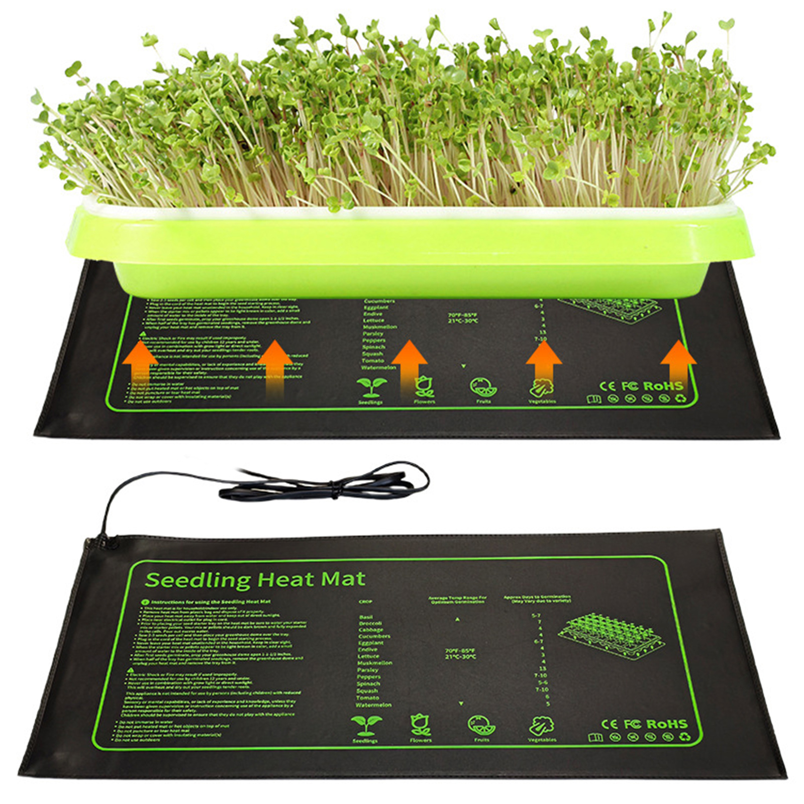 Waterproof Seedling Heat Mat 1 - огляд і ціна Heat Mat Seedling